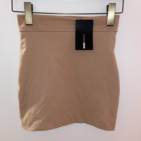 Melanie Mini Skirt | Mocha - Picture 1 of 5
